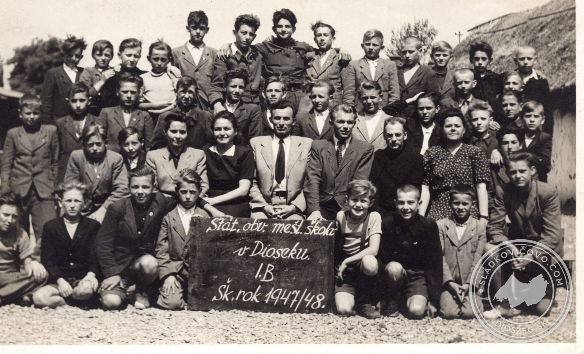 Stredná meštanská 1947-48 1.B