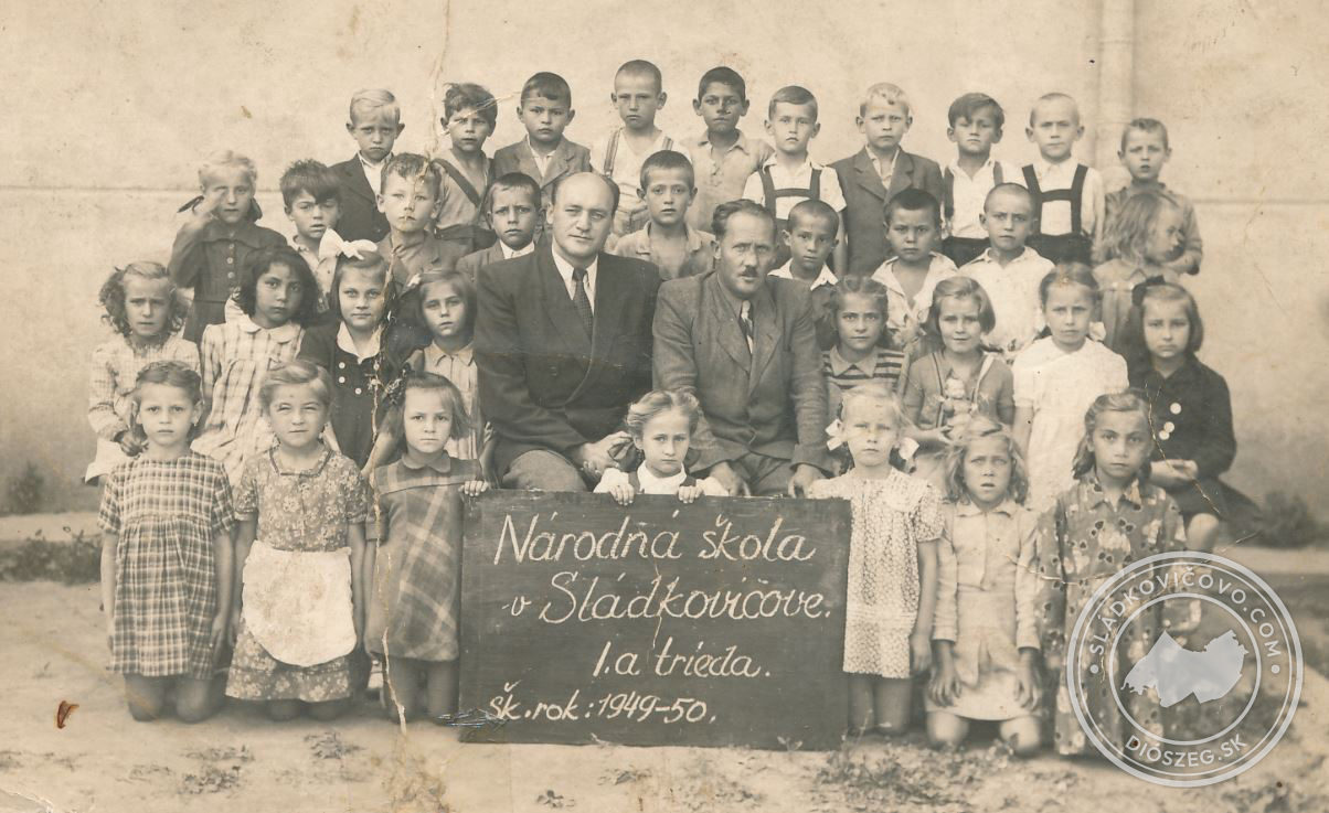 Nemzeti iskola 1949-50 1.A