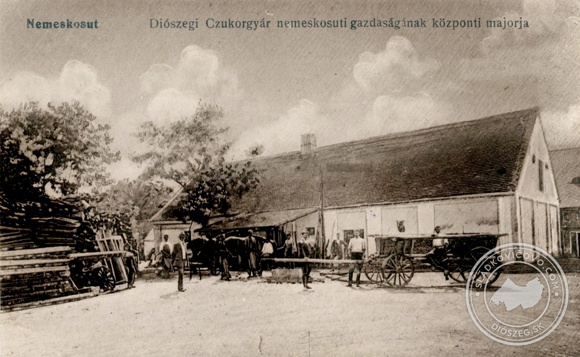Okolo roku 1900.